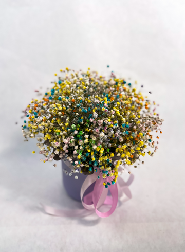 Композиция в коробке «Глория» от интернет-магазина цветов в 